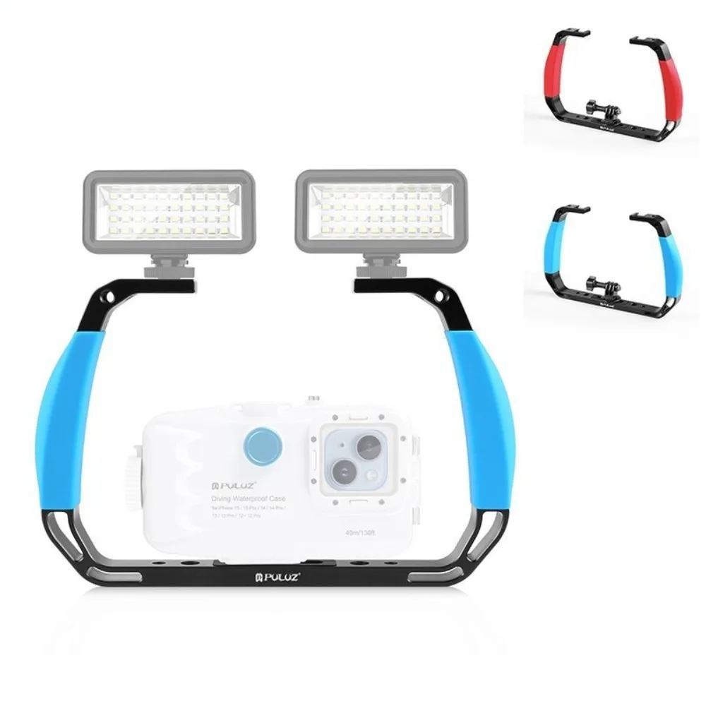 PULUZ fat cow suitable for GoPro action camera diving bracket DJIaction4 expansion handheld diving bracket