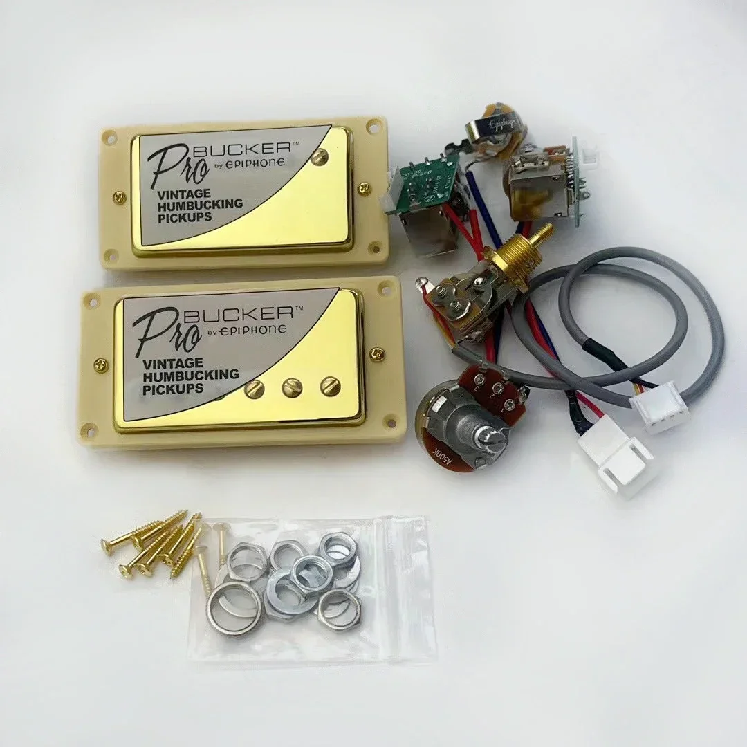 

Original genuine standard Alnico 5 ProBucker push-pull 2V1T wire harness electric guitar humbucking pickup 1 set