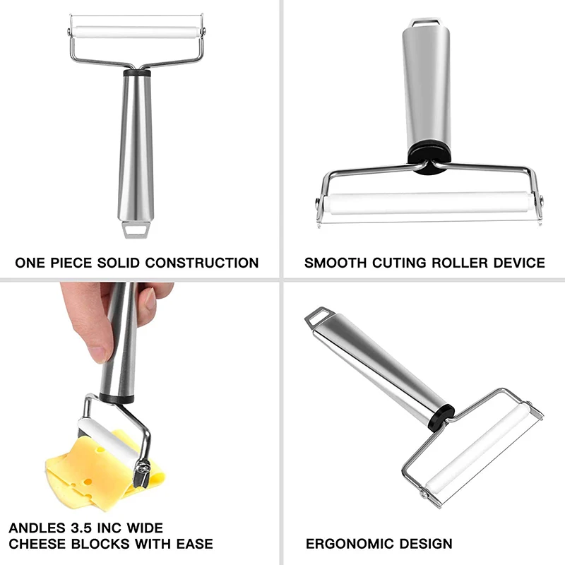 Adjustable Cheese Slicer, Cheese Slicer, Cheese Slices for Mozzarella Cheese, American Cheese, Swiss Cheese, Cheddar image 3