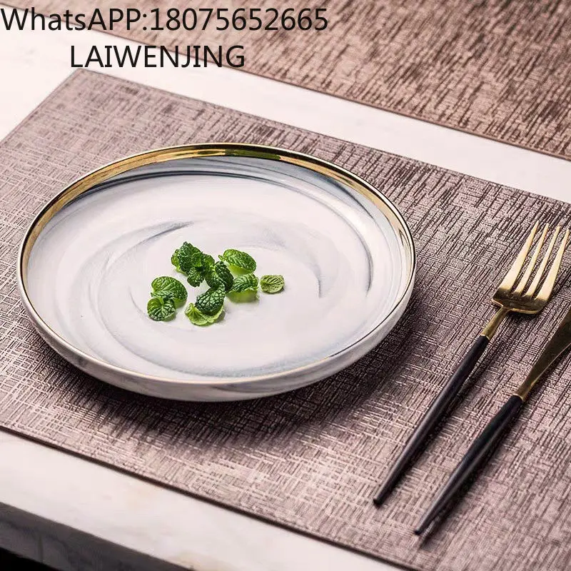 Picture 4: Leather placemat high temperature oven mitts tableware western food mat dining table dining room insulation mat