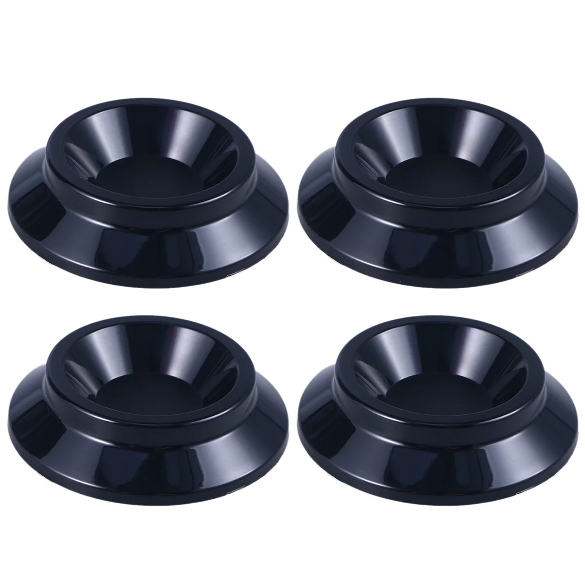 

4pc Piano Caster Cups Non-Slip Floor Protection Heavy Duty Upright Piano Mats For Hardwood Carpets Durable Anti-Noise