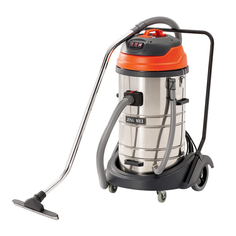 

80L 3000W 3 Motor Stainless Steel Large Industrial Vacuum Cleaners