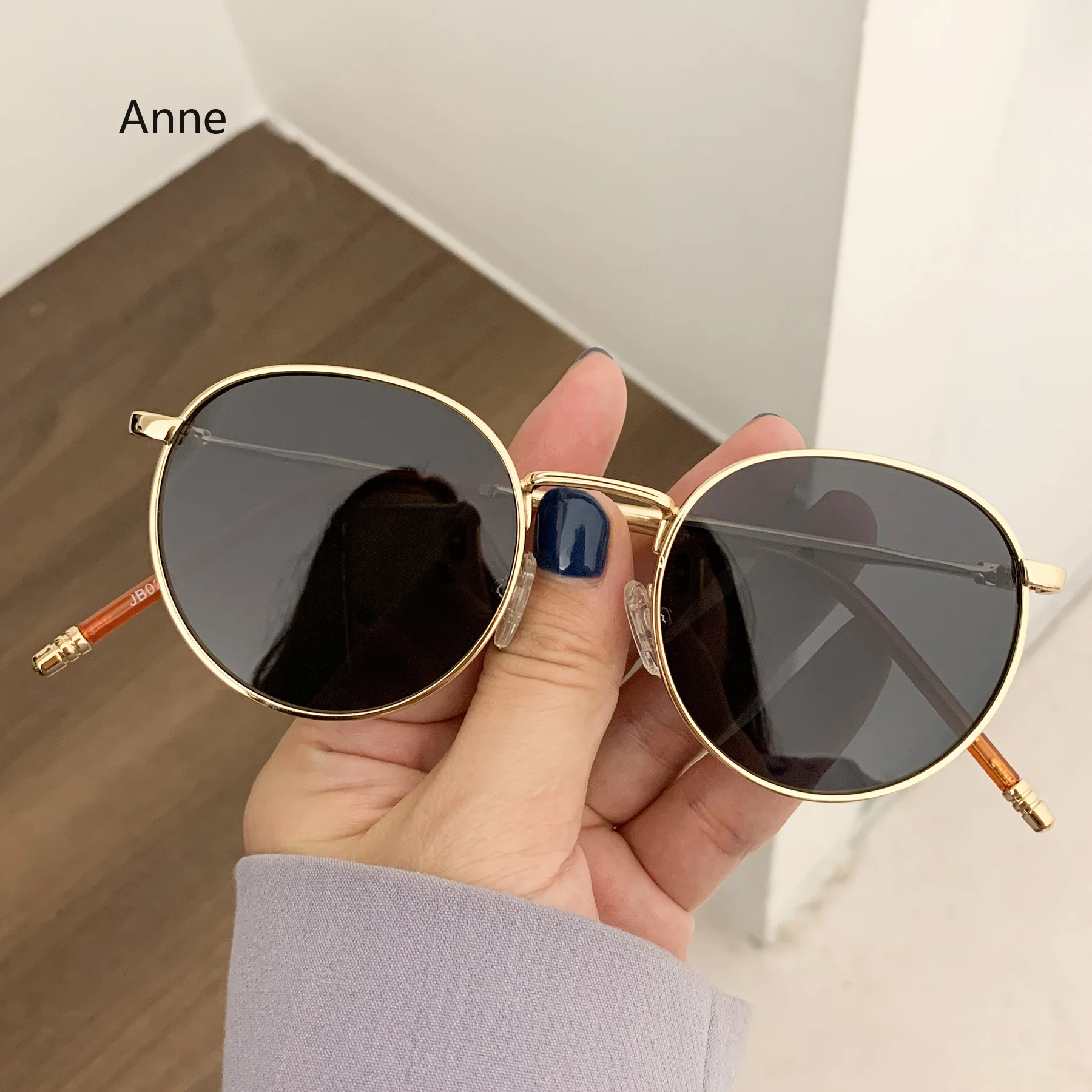 Classic Polarized Sunglass Designer Luxury Brand Round Sunglasses For Men Women 2023 Retro Sun Glasses Male Vintage Shades UV400