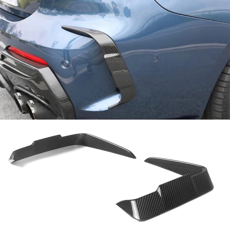 

Dry Carbon Fiber Rear Bumper Wind Knife for 4 Series G22 G23 420i 430i 435i M440i Car Body Kit Rear Air Vent Decoration