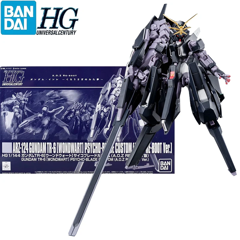 

In Stock BANDAI HG 1/144 PB LIMITED RX-124 GUNDAM Woundwort A.O.Z RE-BOOT Assembly Models Anime Action Figures Collection Toy