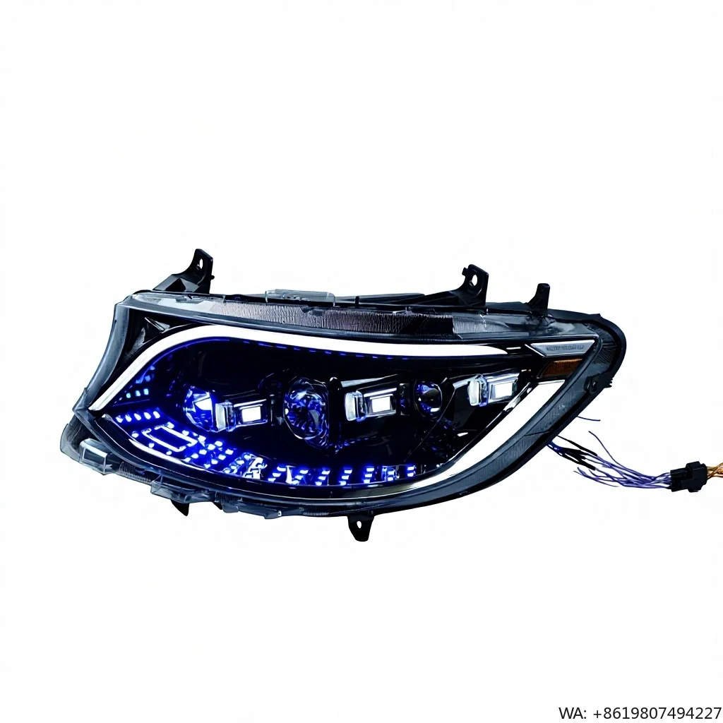 

2014-2019 Sprinter W907 Car Lamps Assembly S-Class Style 12V LED Auto Headlights Projector Lens Upgrade Accessories