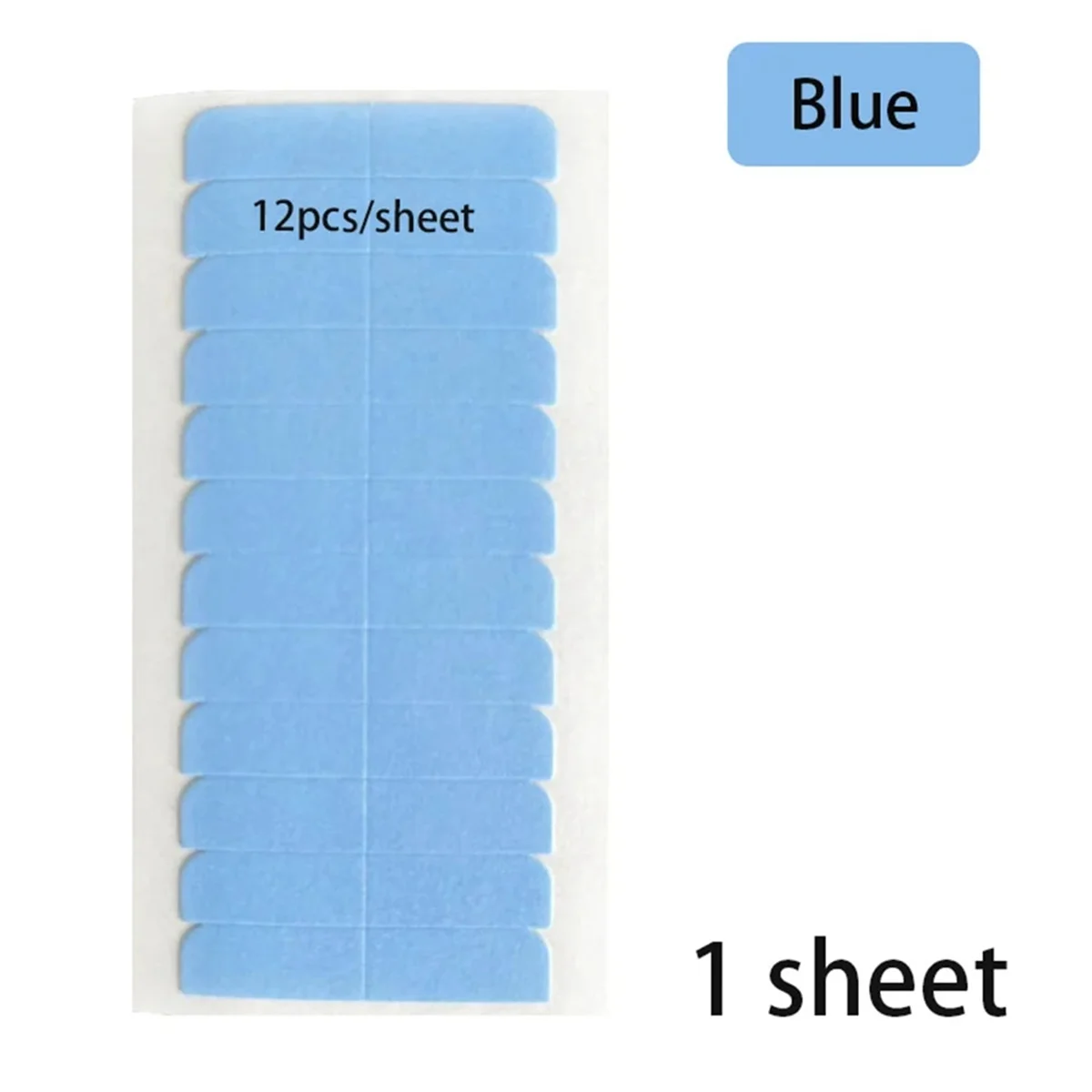 شريط شعر مستعار أزرق مزدوج الجوانب من ABGN لشريط لاصق للشعر المستعار من الدانتيل الأمامي فائق القوة شعر مستعار غراء علامات تبويب صغيرة