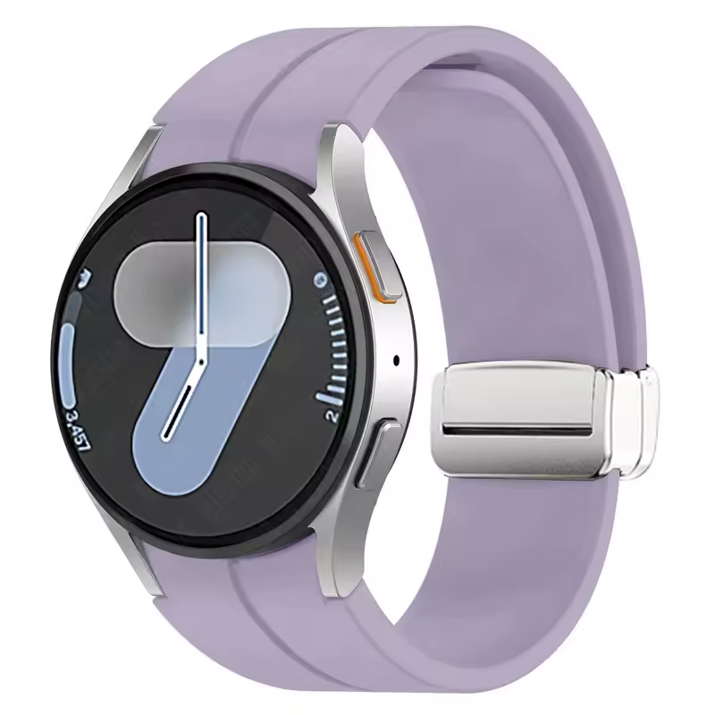 Magnetic Silicone Strap for Samsung Galaxy Watch 7 6 5 4 40mm 44mm 5Pro 45mm Band Bracelet for Galaxy Watch 6 4Classic 43mm 47mm - Image 30