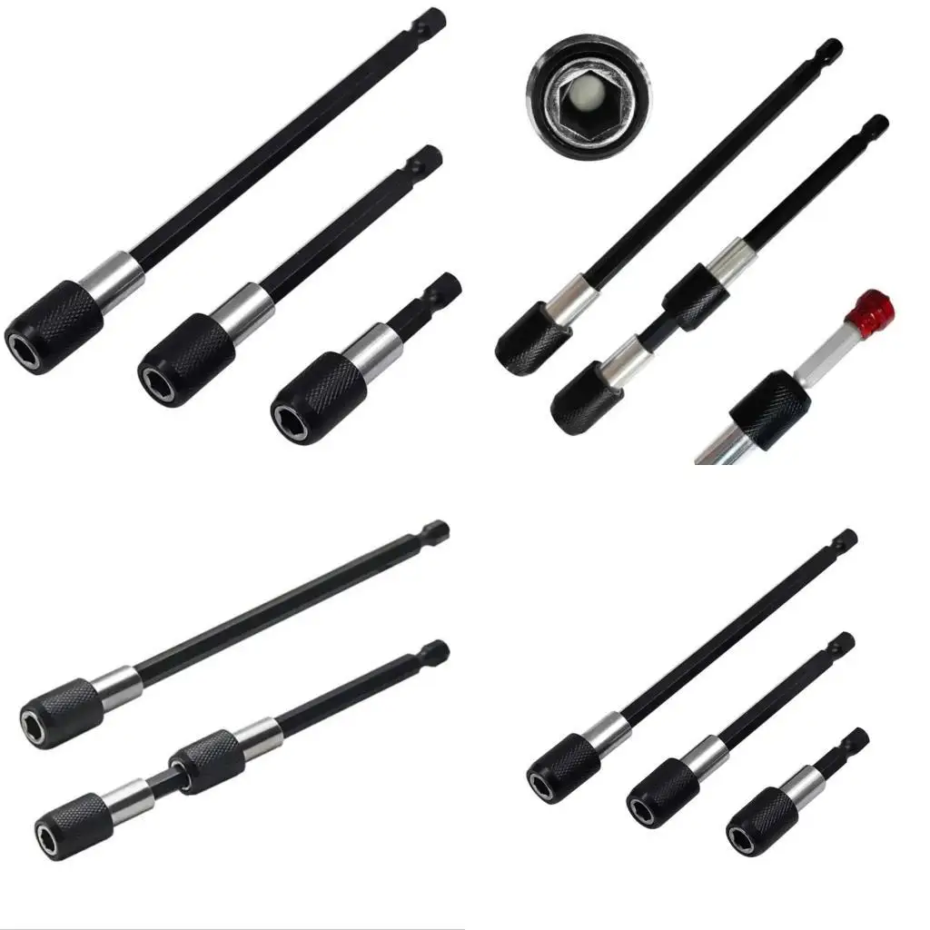 

Y1UD 3Piece Screwdriver Extension Rod For Long Last Performances In Various Job