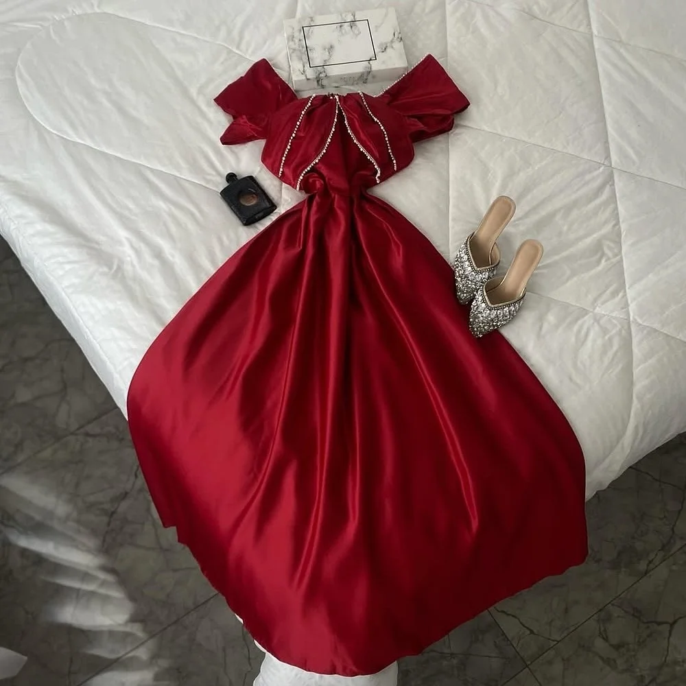 

Изысканные элегантные плиссированные платья трапециевидной формы со стразами по индивидуальному заказу, длинные платья с открытыми плечами, платья на заказ, доступны размеры, сексуальные