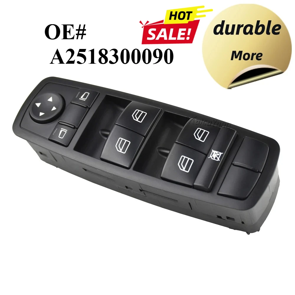 For Mercedes ML280 ML300 ML320 ML350 ML450 ML500 Car Accessories Power Window Master Lifter Switch 2518300090 A2518300090