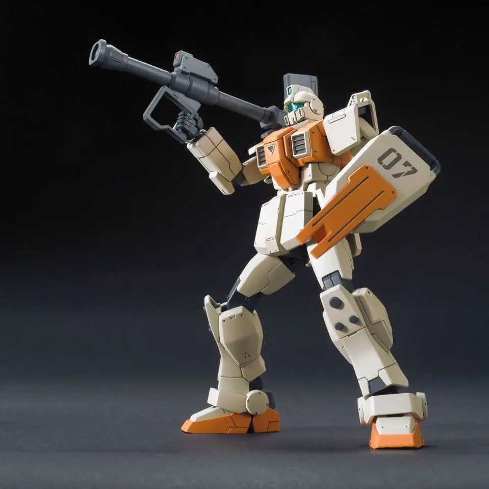 KUKU HGUC 1/144 RX-79G Kit de modelo de montagem tipo solo figura de ação robô kits de modelo de plástico decoração brinquedo crianças presentes de aniversário