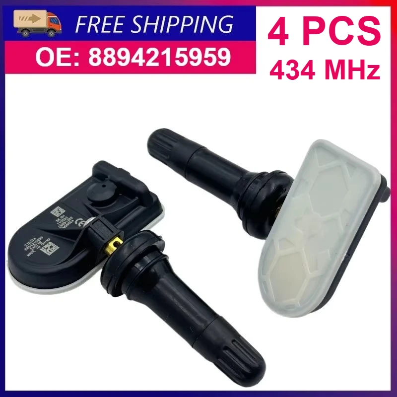 4PCS TPMS Sensor 8894215959 Tire Pressure Sensor For Lynk & Co 07 08 EM-P Z10 Geely Galaxy E8 Zeekr 001 2024-2026 434MHz