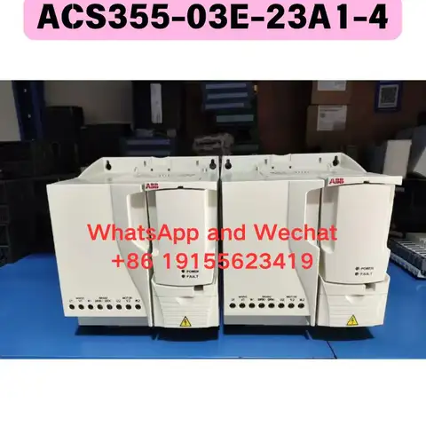 Utilisé ACS355-03E-23A1-4 Convertisseur mort Test fonctionnel OK Livraison rapide