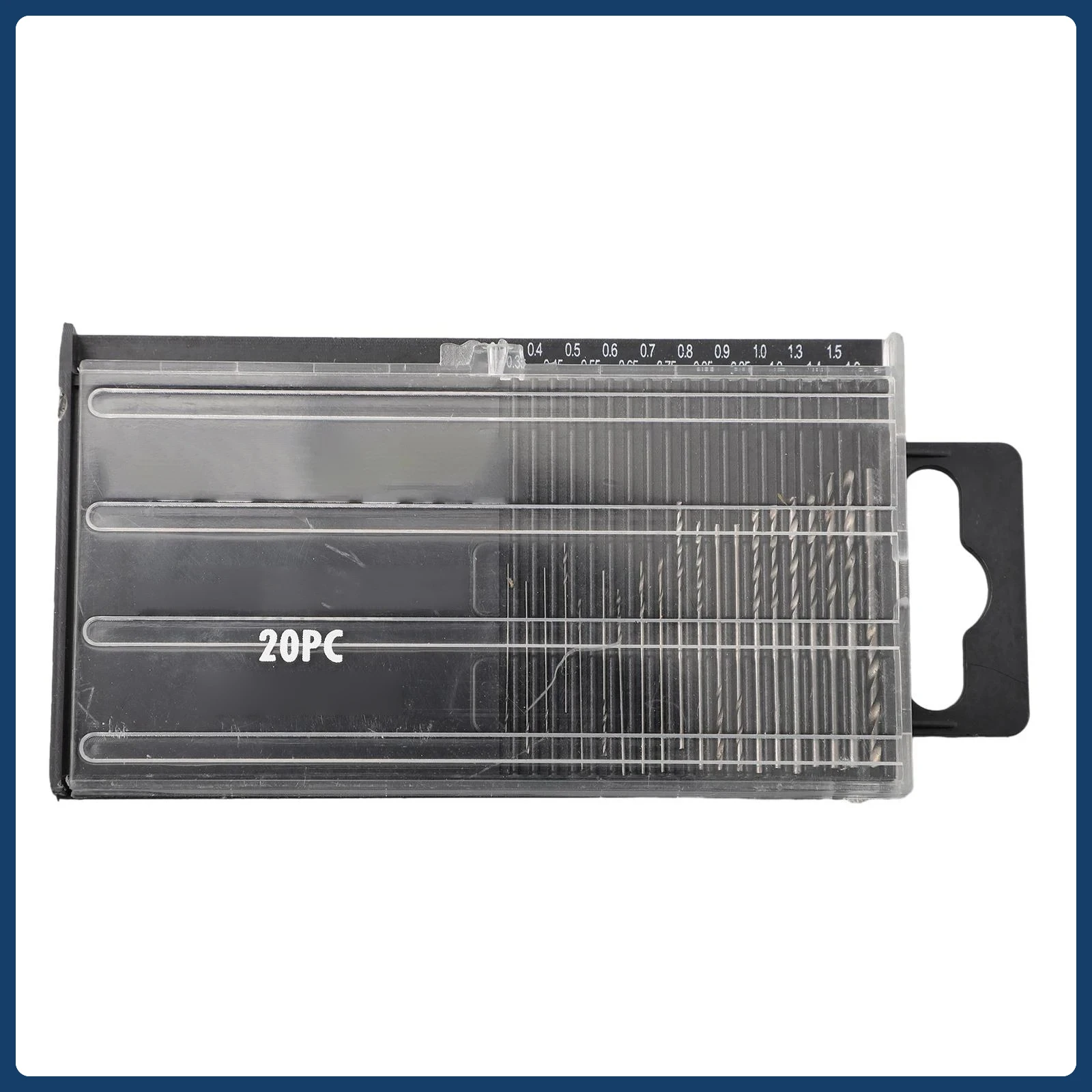 

20pcs/Set HSS Spiral Drill Bit 0.5/0.55/0.6/0.65/0.7/0.75/0.8/0.85/0.9/0.95/1.0/1.2/1.3/1.4/1.5/1.6mm Drill Bits For Jewellery