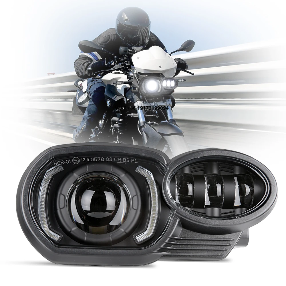 

Motorcycle LED Headlight for K1200R 2005-2009 K1300R 2010-2013 Lighting Auxiliary Accessories