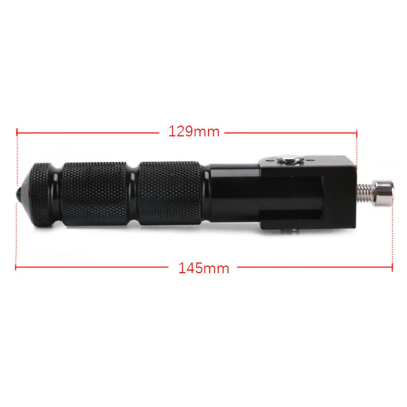 Aluminum Folding Foot Pegs, Middle Mount Front Rear Footrest for Motorcycle Scooter E-bike