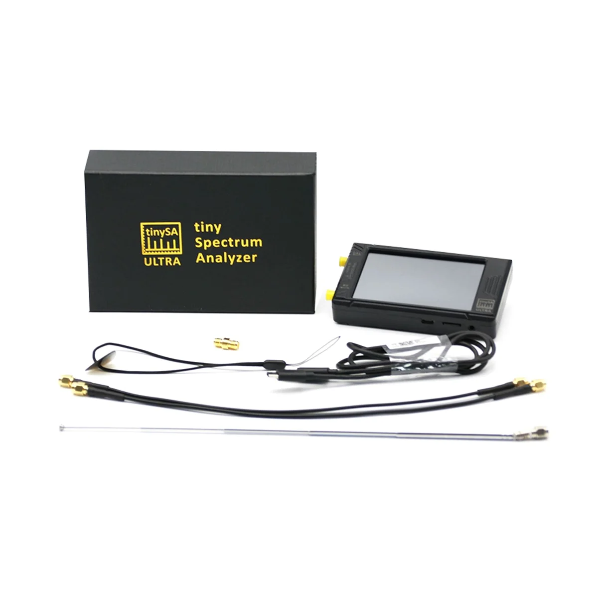Neuer hand gehaltener winziger Spektrum analysator 5,3 k-GHz HF-Signal generator mit 4-Zoll-Display für Tinysa mit Batterie