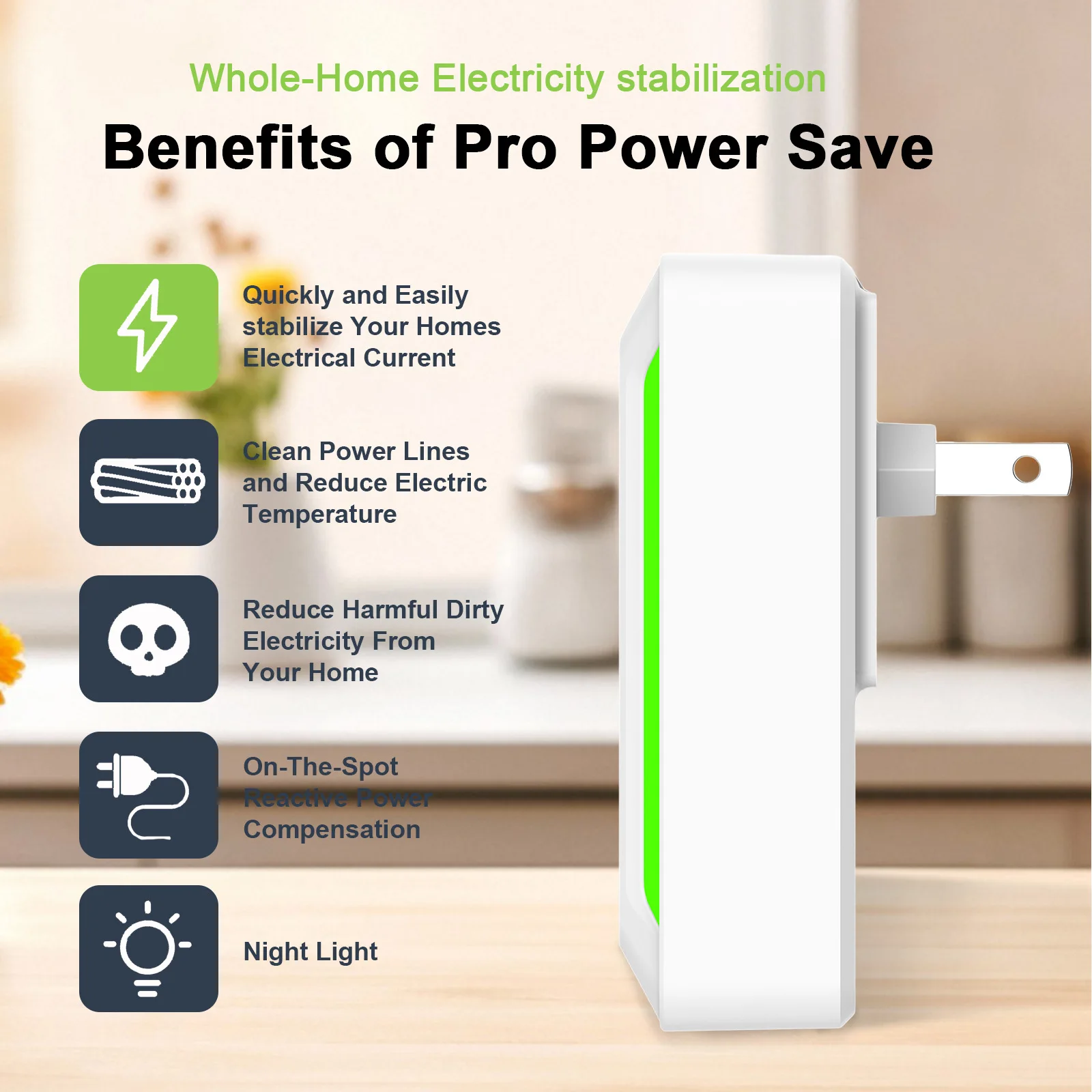 Stop Watt Energy Saving Device, Home and Office Electricity Saving Box