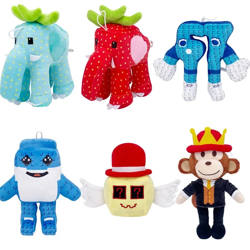 

New Cartoon ROBLOX Steal A Brainrot Jandel Game Creative Plush Toys Movie Stuffed Animals Deer Toy Fans Birthday Christmas Gifts