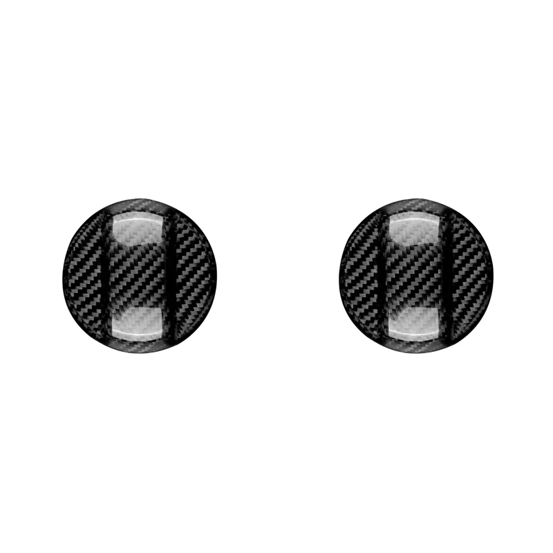 

2X Real Carbon Fibre Fuel Tank Cap Trim For A3 A4 S5 S4 A5 RS3 RS4 RS5 A7 RS7 Q3 Q5 A6 Q8 Sline Decorative Cover