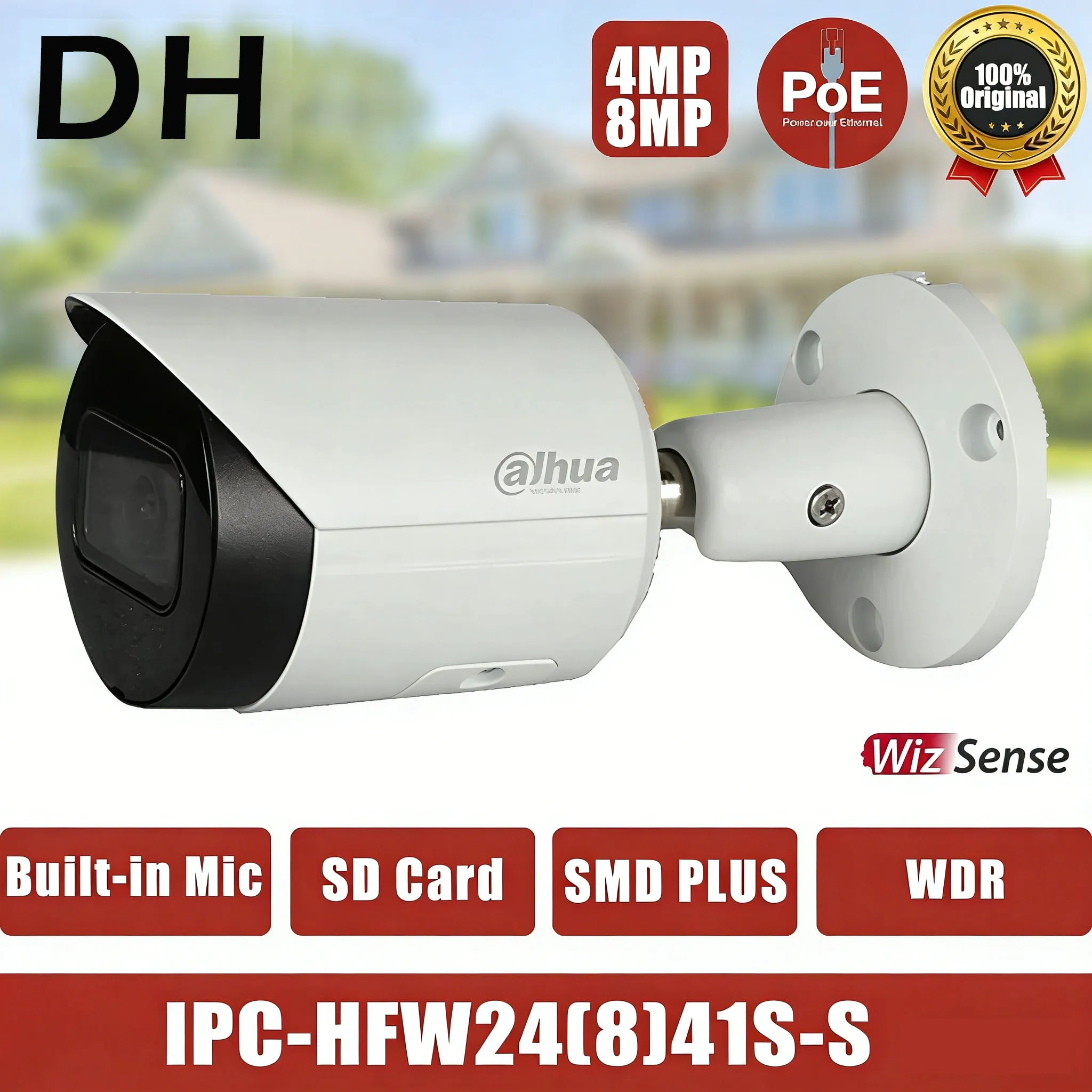 Dahua 4MP 8MP 4K Bu…