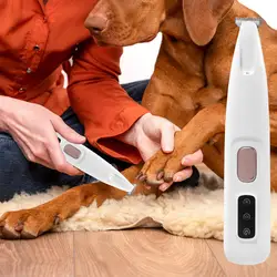 Dog Shaver Clippers Electric Hair Trimmer for Precision Trimming Led Lighting Quiet Operation Pet Grooming supplies for cat dog