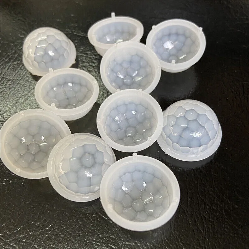 10PCS 26x17.3mm Lenses White PIR HDPE Human Body Infrared Induction Fresnel Lens