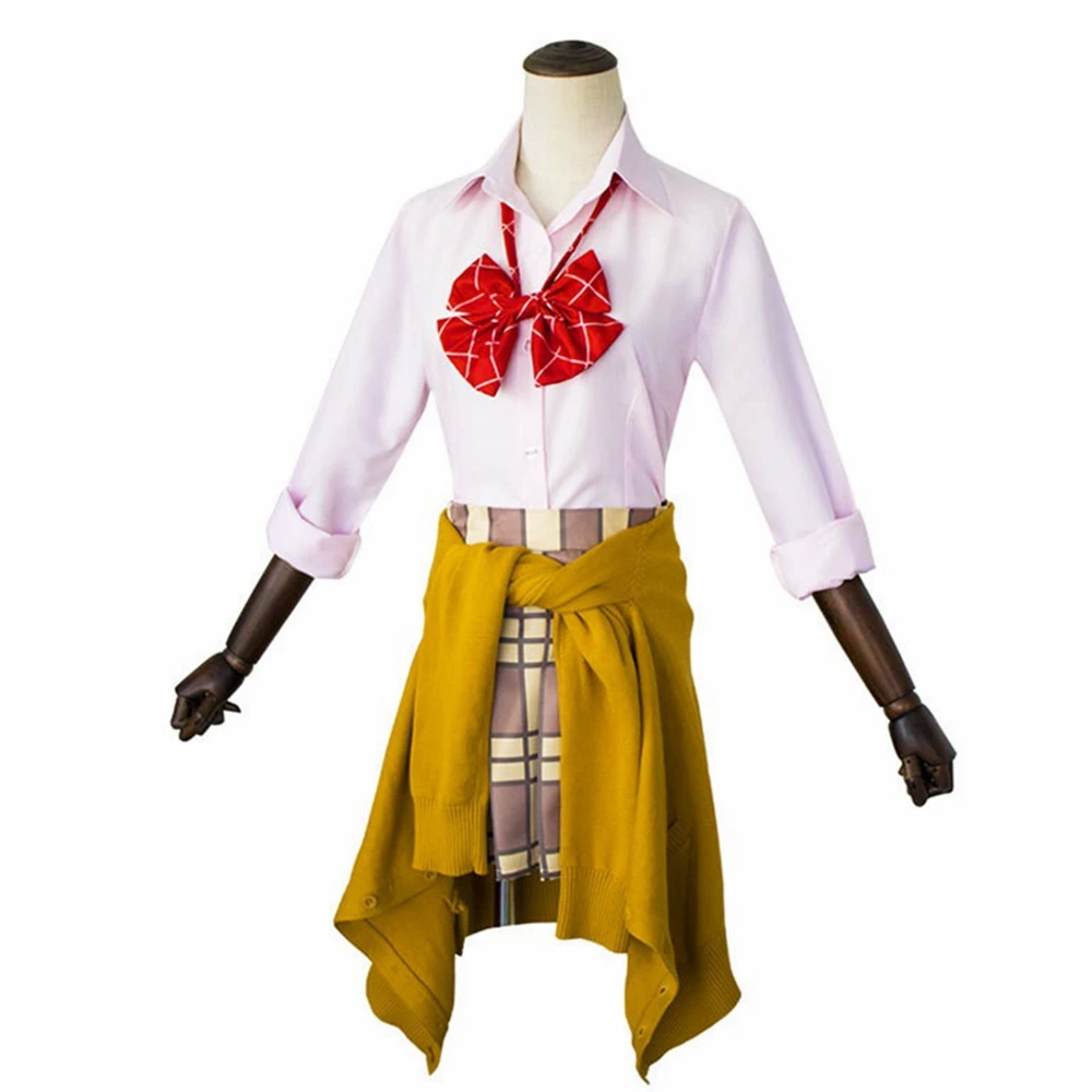 Unisex Anime Cos Aihara Yuzu Cosplay Costumes Outfit Halloween Christmas Uniform Custom Size