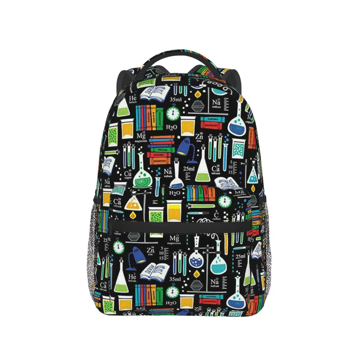 Zaini modello scienza chimica Ragazzi Ragazze Bookbag Borse da scuola per bambini Cartoon Zaino per bambini Borsa a tracolla di grande capacità