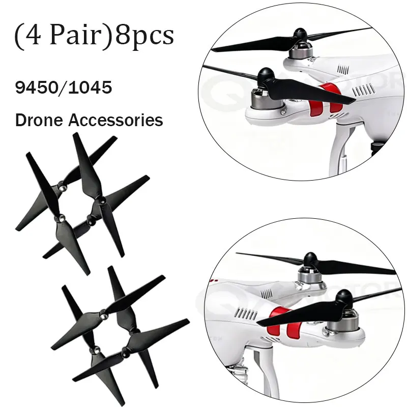(4 Pair)8Pcs Drone … - image