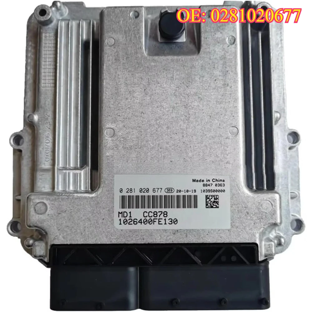 

High quality New For 0281020677 Engine Computer Board ElectronicControl Unit Fit for JAC MD1CC878