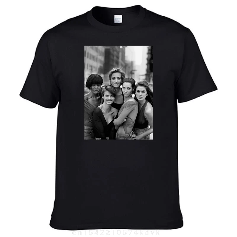 Peter Lindbergh Naomi Campbell Linda Evangelista Tatjana Patitz T-Shirt U1466