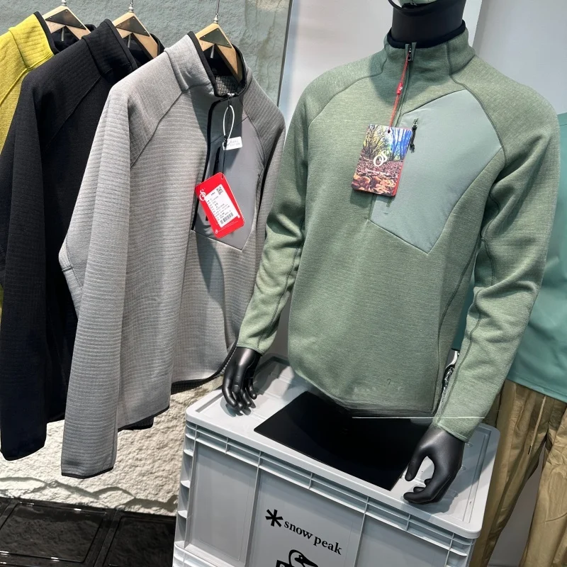 

Утепленная мужская спортивная толстовка с воротником-стойкой на молнии, на флисовой подкладке, для активного отдыха, осень-зима, новинка, плотная ткань