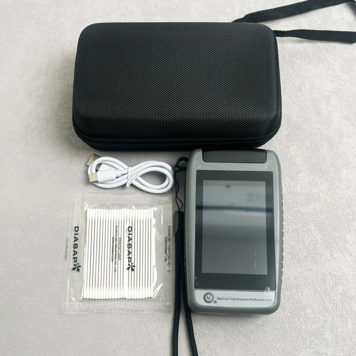 OTDR multifunctional fiber optic tester, Fuled FU-200 optical time domain reflectometer can be equipped with optical testing eq