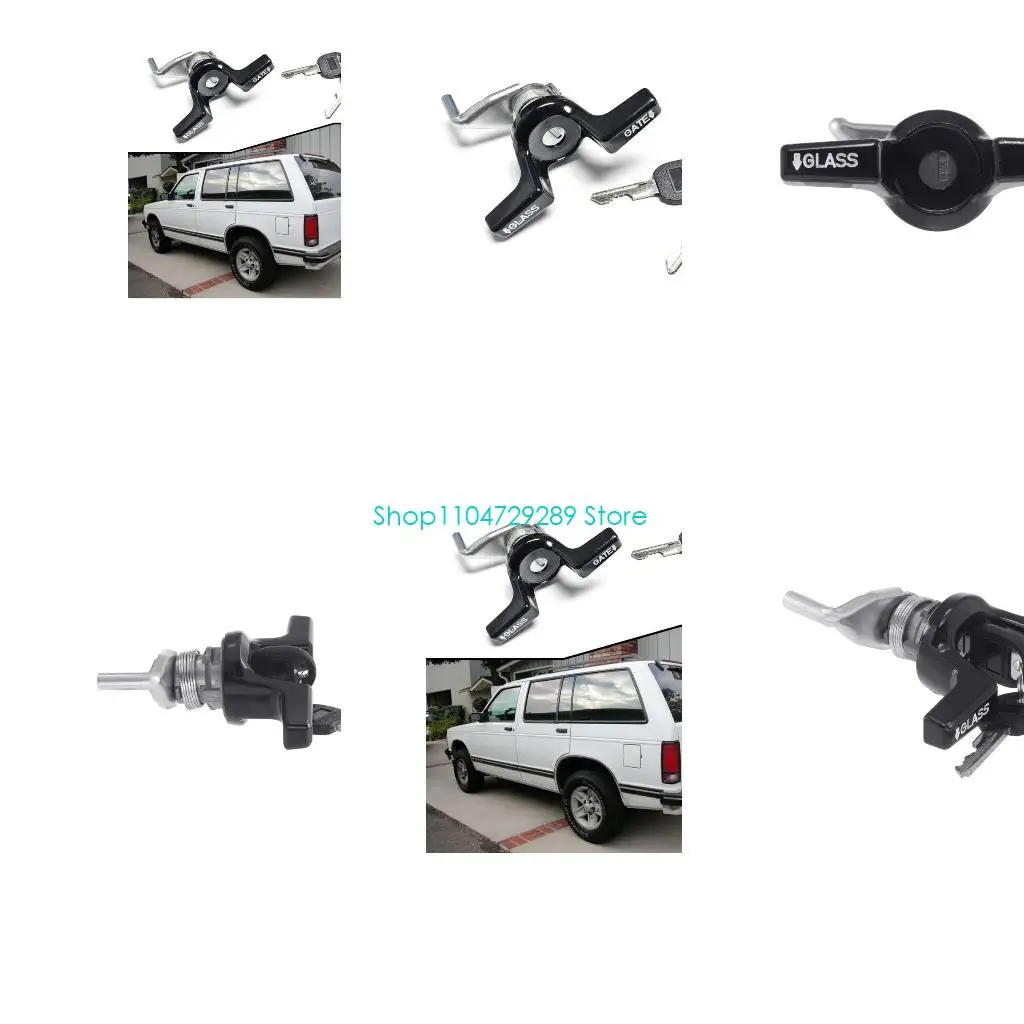 

D8KE Rear Trunk Lift Gate Lock for 1983-1994 S10S15 BlazerJimmy Tailgate Lift Lock Set Auto Replacement Accessories Parts