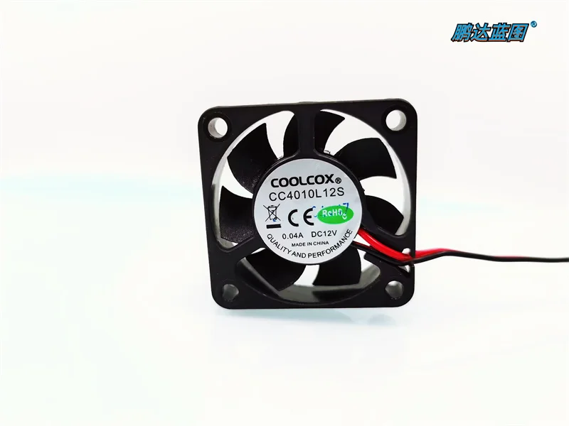 COOLCOX hydraulic bearing CC4010L12S/CC4010L05S silent 4010 12V 5V graphics card fan