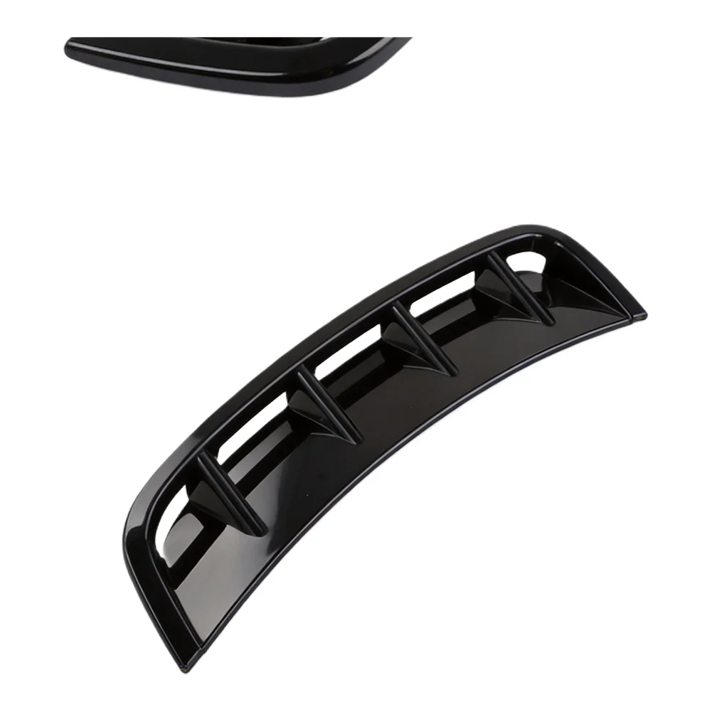 Easy Installation Car Upgrade Body Kit Carbon Look Front Bumper Spoiler Constructed From ABS Easy Installation