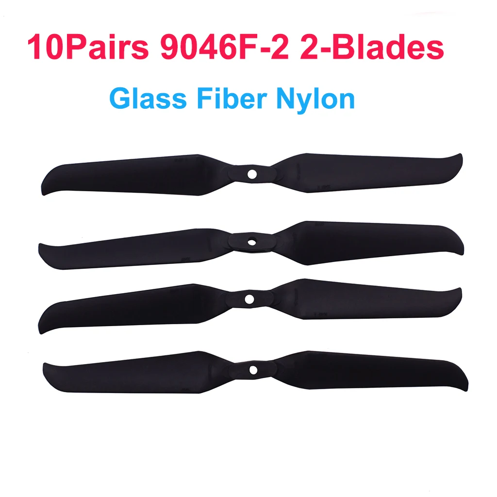 10 Paar (10CW + 10CCW) Gemfan F7036 F1051 10-Zoll-Faltpropeller 2-Blatt/3-Blatt-Glasfaser-Nylon für FPV-Drohnen mit großer Reichweite – Detail 27