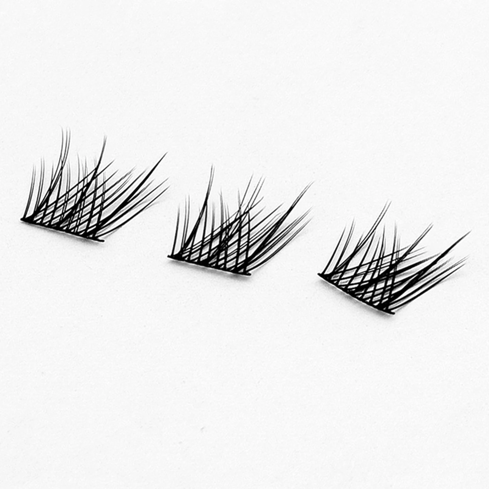 Extensiones de pestañas DIY, pestañas postizas de flores, color negro, 0,05mm, 9-13mm, pestañas postizas mezcladas con rizo C para mujer, maquillaje Natural
