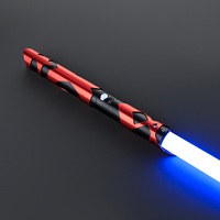 Lightsaber Neopixel Jedi Laser Sword Metal Hilt Heavy Dueling Sensitive Smooth Infinite Changing Hitting Sound LTG Light Saber