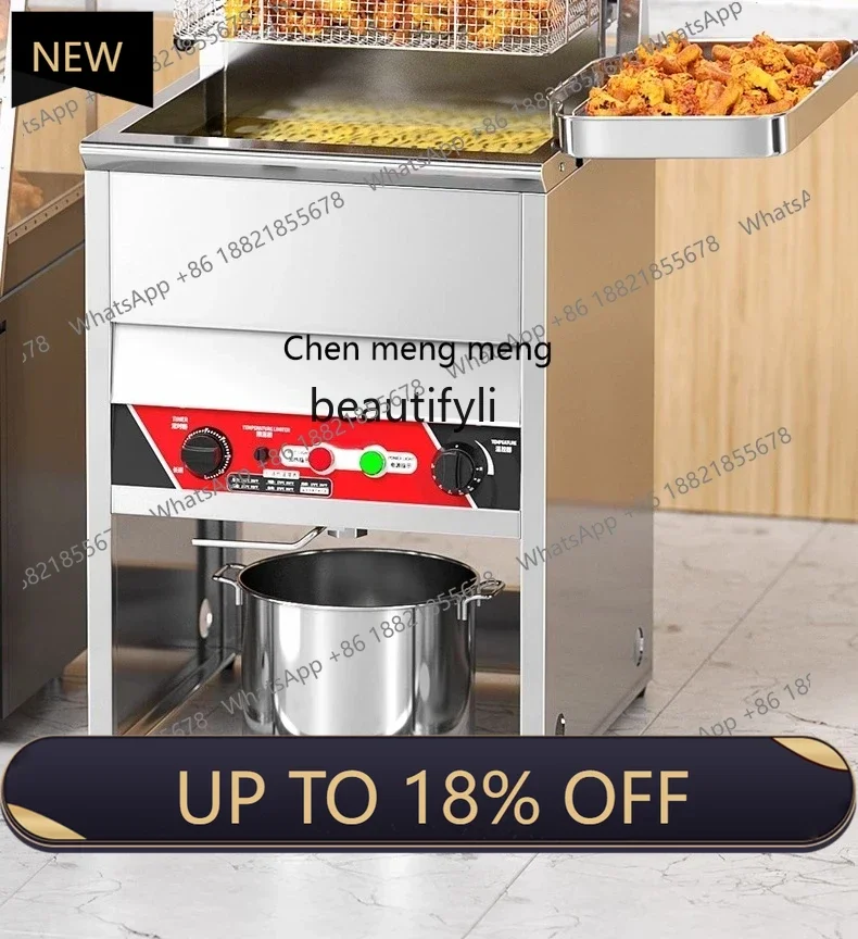 

Z189 A01 Electric fryer Commercial vertical fryer Large capacity, automatic temperature control Special for frying skewers, elec