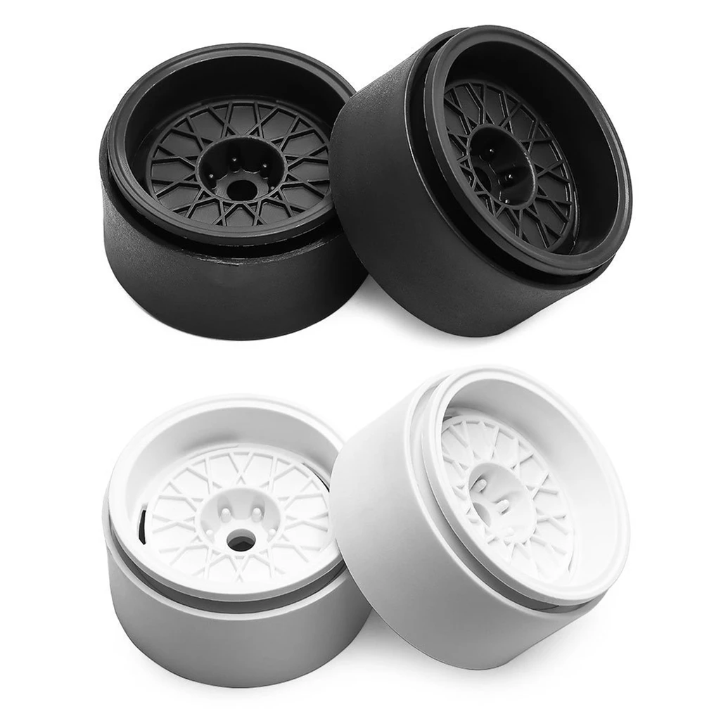 

4 шт., комплект колесных ободов в стиле ретро с бусинами 1,9 дюйма, ступица колеса для 1:10 RC Crawler Axial SCX10 II 90046 SCX10 III AXI03007 TRX4 D90 MST