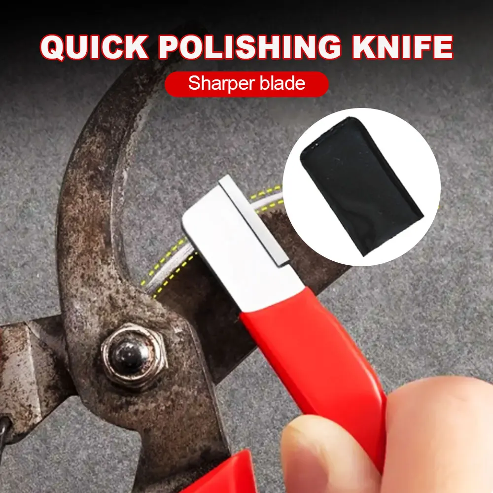 Pocket Sharpener Diamond Knife with Lid Sharpening Stone Kitchen Tool Professional Handheld Grindstone Knife Fast Sharpeners