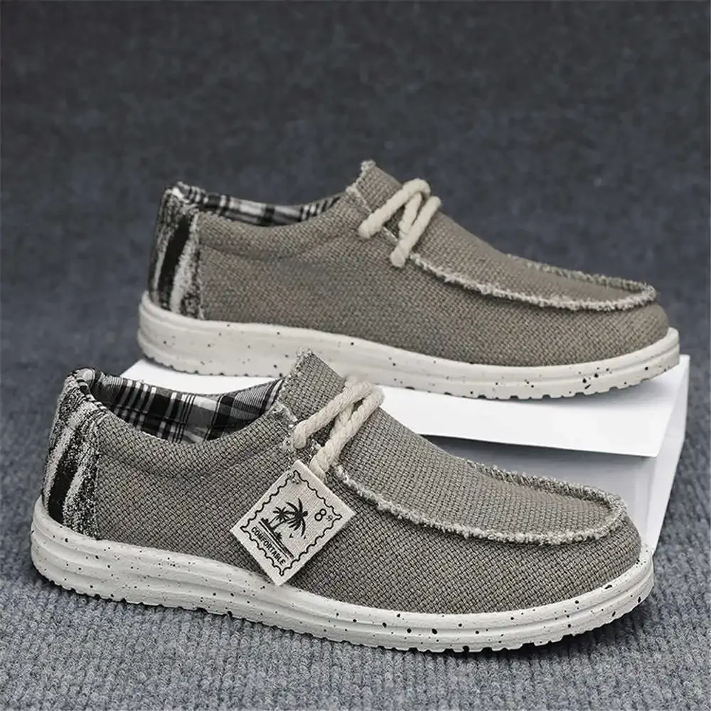 Baskets de sport légères pour hommes avec motif, chaussures de plein air décontractées, chaussures grises pour adolescents, été