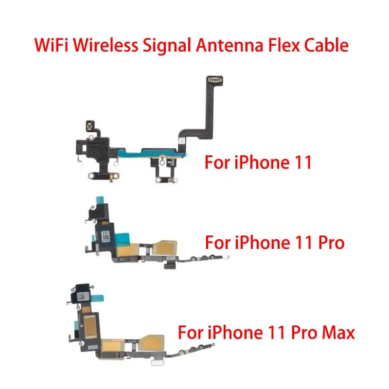 

10PCS WiFi Bluetooth Antenna NFC Flex Cable For iPhone 11 Pro Max WI-FI GPS Signal Ribbon Repair Parts