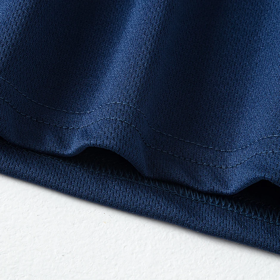2/4/6-teiliges Four Seasons Herren-T-Shirt in einfarbiger Farbe mit Rundhalsausschnitt und kurzen Ärmeln und bedruckten Bündchen, Jugend-Sport- und Freizeitmode-T-Shirt – Detail 12