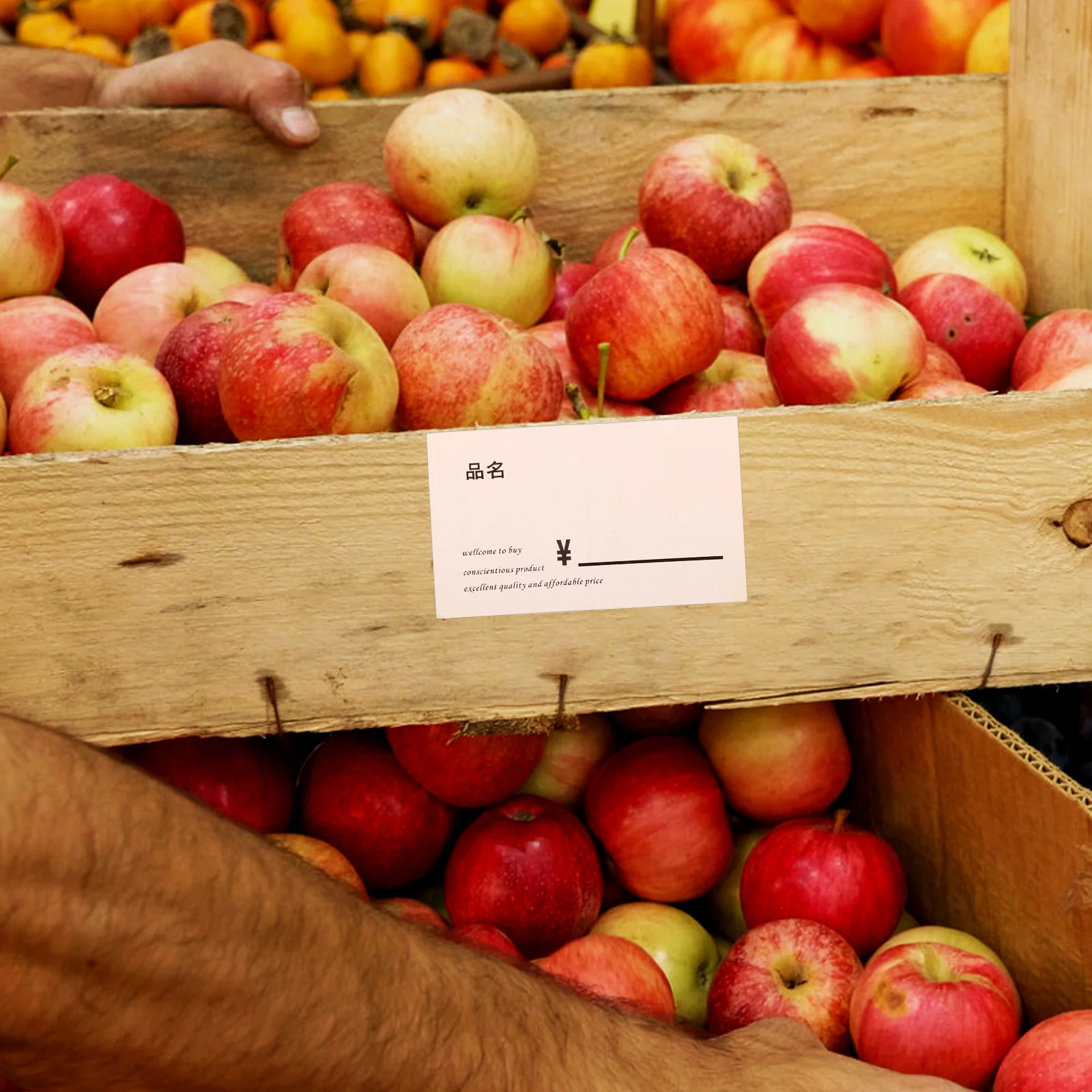 

100Pcs Paper Price Tags Tear Resistant Blank Price Labels for Supermarket Retail Store Pricing Display Signs Retail Tags