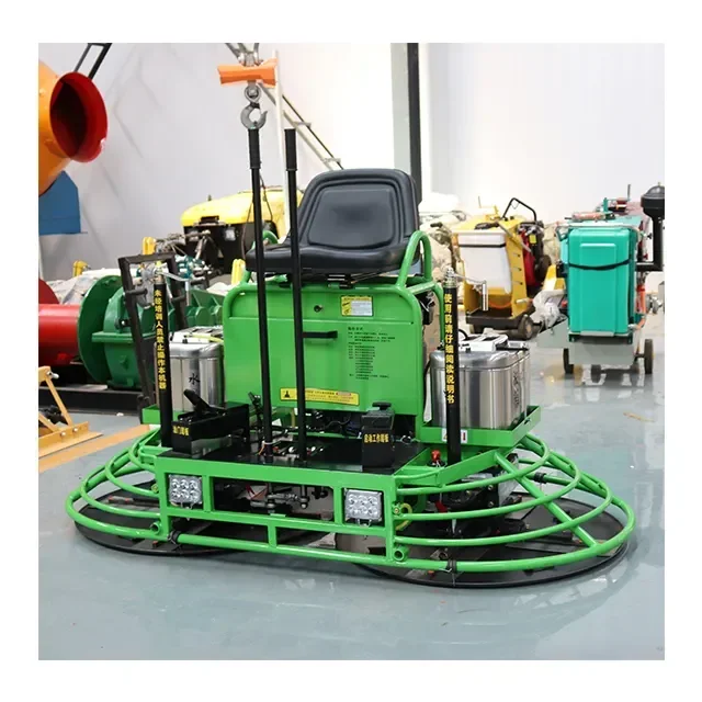 Concrete Finishing Helicopter Ride on Helicopter Double Cylinder petrol Engine Concrete Power Trowel Machine Price