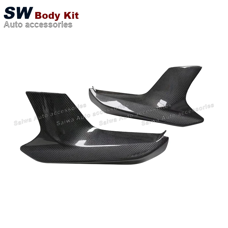 MP Style Carbon Fiber Front Lip Front Bumper Corner Cover for BMW 5 Series F90 M5 Body kit